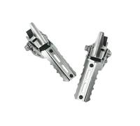 Estriberas Extendidas para Motocicleta Adecuado para R1200GS LC R1250GS Adecuado para CRF1100L CRF1000L Adecuado para Pedales De Motocicleta Pedal De Motocicleta(Silver)
