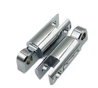 Estriberas Extendidas para Motocicleta Extensor De Reposapiés De 2-1/2" para Sportster Touring Dyna Softail Reposapiés De Carretera Pedal Antideslizante(Chrome)