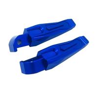 Estriberas Extendidas para Motocicleta Pedal Trasero para Motocicleta para Yamaha XMAX300, Xmax 300, XMAX250, Años 2017 A 2024.(NO l Blue)