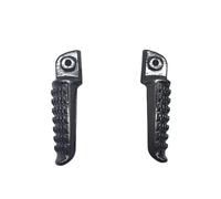 Estriberas Extendidas para Motocicleta Reposapiés Delanteros Y Traseros para Z750, Z800, Z1000, ER6F, ER6N, ZX-6R, ZX-9R, ZX-10R, ZX-12R, ZZR1200, GTR1400, ZZR1400(Matte Black Front)