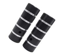 Estriberas moleteadas para bicicleta para actualización y reemplazo, par de aleación de aluminio, 110 x 38 mm, rosca 3/8 x 26T, clavijas de pie de bicicleta BMX, reparación de soportes de aleación de