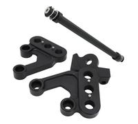 Estriberas Moto Ajuste para Sur-Ron Sur Ron Surron XS Light Bee reposapiés palanca de soporte Pedales para Moto(Set1 Black New)