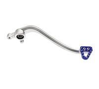 Estriberas Moto Ajuste para SX SXF XC XCW para Husqvarna TC FC TE para GASGAS 2016-2024 Palanca de pedal freno trasero Pedales para Moto(Silver Blue)