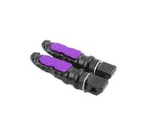 Estriberas Moto Antideslizantes Universales De 8MM para Motocicleta, Estriberas Traseras para Pasajero, Reposapiés De Aluminio(5)