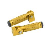 Estriberas Moto Antivibración 1 Par Pedales Universales para Motocicleta Reposapiés Plegado Estribos Motocicletas Ciclomotores Bicicletas Reposapiés Moto(3)