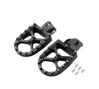 Estriberas Moto Antivibración para Beta para Xtrainer 300 2015-2024 para RR 300 RR 250 2013-2019 para RR 125 RR 350 RR 390 RR 430 RR 450 RR 480 498 Reposapiés Reposapiés Moto(Black)