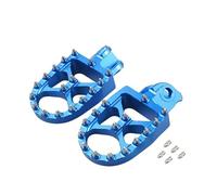 Estriberas Moto Antivibración para Beta para Xtrainer 300 2015-2024 para RR 300 RR 250 2013-2019 para RR 125 RR 350 RR 390 RR 430 RR 450 RR 480 498 Reposapiés Reposapiés Moto(Blue)