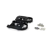Estriberas Moto Antivibración para Suzuki DL650 V-Strom 650 DL1000 V-Strom 1000 para NC700X NC750X VFR800F Adaptador Clavija Ancha Acero Inoxidable Pedal Reposapiés Reposapiés Moto(A)