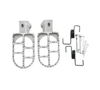 Estriberas Moto Antivibración para XR50R CRF50 CRF70 CRF80 CRF100F para PW50 PW80 PW 50 80 Almohadillas Universales para Motocicleta Reposapiés para Motocross Reposapiés Moto(2)