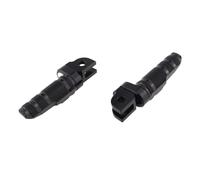 Estriberas Moto Compatible Con Yamaha Para FZS 600 1998 1999 2000 2001 2002 2003 Para FZ-10 2016 2017 2018 2019 2020 2021 2022 Reposapiés Delantero Izquierdo Derecho Estriberas Pedales