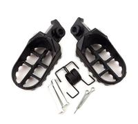 Estriberas Moto Compatible Con Yamaha Para PW50 Para PW80 Para TW200 1 Par De Reposapiés De Aluminio Negro Para Motocicleta Estriberas Para Moto Para Cross