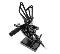 Estriberas Moto Estriberas Traseras Ajustables De Aluminio CNC Motocicletas para Suzuki SV650 SV650S SV1000/s GSXR 600 750 1000 Reposapiés(7)