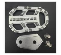 Estriberas Moto Para BMW Para G310R Para G310 R 2017-2020 G310-R Piezas Motocicleta Palanca Freno Pie Trasero Almohadilla Clavija Ampliar Extensor Reposapiés Pedales(Silver 2)