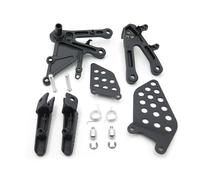 Estriberas Moto para CBR1000RR para CBR 1000RR para CBR 1000 RR 2004-2007 Piezas Delanteras De Motocicleta Soporte De Clavijas De Pie Delanteras para Conductor Reposapiés Moto(2)