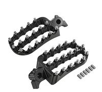 Estriberas Moto para Compatible con Yamaha Tenere 700 2019-2024 Reposapiés Estribera Palanca de freno Extensor pedal(Foot Pegs BK)