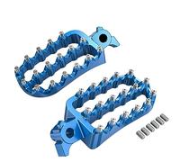 Estriberas Moto para Compatible con Yamaha Tenere 700 2019-2024 Reposapiés Estribera Palanca de freno Extensor pedal(Foot Pegs BU)