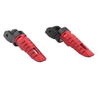 Estriberas Moto Para Diavel S 2011-2023 Para V4 2024 Clavijas Pie Delanteras Para Conductor Reposapiés Motocicleta(B-Red)