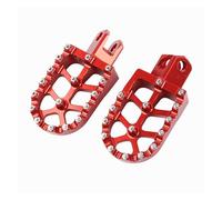 Estriberas Moto para Suzuki para DRZ 400S/ para 400SM 2000-2023.400 2000-2004 400E 2000-2007 Pedales De Reposapiés De Motocicleta(Red)