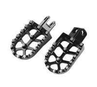 Estriberas Moto para Suzuki para DRZ 400S/ para 400SM 2000-2023.400 2000-2004 400E 2000-2007 Pedales De Reposapiés De Motocicleta(Black)