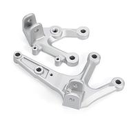 Estriberas Moto Pedal de clavija for reposapiés delantero, compatible For YAMAHA YZF R25 R3 MT25 MT03 2014-2023, soporte izquierdo y derecho for motocicleta YZFR25 YZFR3(Left and Right)