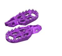 Estriberas Moto Reposapiés De Motocicleta Stark Varg EX MX 2025 2024 Con Desplazamiento Ampliado(PURPLE)