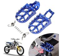 Estriberas Moto,Reposapies Moto CNC Aluminio-Azul