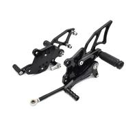 Estriberas Moto Reposapiés Traseros Ajustables Motocicleta Para Kawasaki Para Ninja 300 2013-2016 Competición Estriberas Traseras