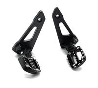 Estriberas Moto Uso apto for HONDA X-ADV 750 X ADV XADV750 XADV 2021-2023, accesorios for motocicleta, estribos traseros plegables, reposapiés for pasajeros(No Logo Black)