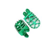 Estriberas Motocicleta Compatible Con Para KLX650R 1996 Para Klx300sm 2021-2023 Para KLX250SF 2009-2010 Clavijas Pie Motocicleta Piezas Modificadas(Green)