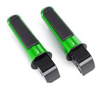 Estriberas Motocicleta Compatible Con Para Z750 2004-2012 Para Z400 2019-2021 Para Z900 2017-2021 Pedal Reposapiés Pasajero Dotocicleta(Green)