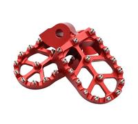 Estriberas Motocicleta Compatible Con Yamaha Para WR450F 2003-2022 Para YZ250 1998-2022 Para YZ250F 2001-2022 Pedales Reposapiés Motocicleta(Red)