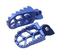 Estriberas Motocicleta Compatible Con Yamaha Para YZ250F WR250F 2001-2021 Para YZ426F 2000-2002 Para YZ125X 2017-2021 Clavijas Pie Motocicleta Pedales Reposapiés(Blue)