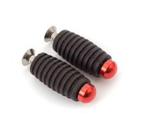 Estriberas Motocicleta Compatible Con Yamaha Para YZF R1 Para MT03 Para MT09 Para MT07 Para FZ07 Reposapiés Motocicleta Palanca Cambio Marchas Reposapiés Pedal(Red)