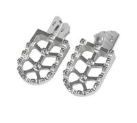 Estriberas Motocicleta Para CRF110F 2013-2015 2016 2017 2018 2019 2020 2021 2022 Reposapiés Pedal De Apoyo Reposapies Moto(Plata)