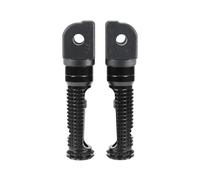 Estriberas Motocicleta Para FZ1 FZ6 Para MT03 Para MT07 Para XSR700 XJ6N XJ900S BT1100 Reposapiés Pedal Reposapies Moto(Negro)