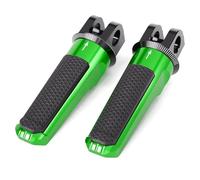 Estriberas Motocicleta Para Kawasaki Z750R Z800 Z1000 Z1000R ZX6R ZX10R Apoyapiés Traseros Delanteros Pedal De Pasajero Reposapies Moto(F(Front))