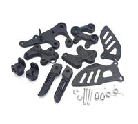 Estriberas Motocicleta Para Suzuki Para GSXR1000 Para GSXR 1000 2005-2014 Pedales De Reposapiés Delanteros Para Motocicleta Juego Soporte Clavijas Reposapies Moto