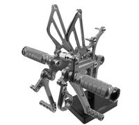 Estriberas Motocicleta Para YZF-R125 Para MT125 2008-2018 CNC Aluminio Motocicleta Clavijas De Pie Reposapiés Pedal Reposapies Moto(Gr)