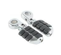 Estriberas Motocicleta Reposapiés Universales para Motocicleta 1,25" (32 Mm) para Barra Protección Carretera Pedales Antideslizantes