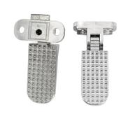 Estriberas Para Bicicletas Eléctricas Motocicletas Reposapiés Trasero Pedal De Repuesto Antideslizante 2 Pedales Bicicleta Clavijas Plegables Metal