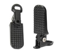 Estriberas Para Bicicletas Eléctricas Motocicletas Reposapiés Trasero Pedal De Repuesto Antideslizante 2 Pedales Bicicleta Clavijas Plegables Metal