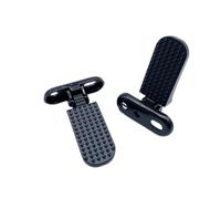 Estriberas Para Bicicletas Eléctricas Motocicletas Reposapiés Trasero Pedal De Repuesto Antideslizante 2 Pedales Bicicleta Clavijas Plegables Metal
