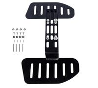 Estriberas para bicicletas eléctricas: tablero de escalón delantero, ajustable y ampliado, diseño duradero | Clavijas de pie para bicicletas eléctricas para mujeres, hombres, ciclistas, desplazamiento