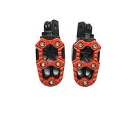 Estriberas Para Dirt Pit Bike Universal 8mm reposapiés Pedal D7YA pie clavijas CNC ancho motocicleta descanso pedales