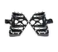 Estriberas Para Dyna FLD Para Softail Touring Street Road Glide FLH, estriberas delanteras para motocicleta, reposapiés negros para pasajeros, pedales