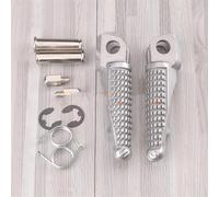 Estriberas para Kawasaki para Z750 Z800 Z1000SX ER-6F ER-6N ZX6R ZX636 ZX9R ZX10R ZX12R ZX14R reposapiés Delanteros y Traseros de Motocicleta Pedales Motocicleta(Front)