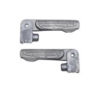 Estriberas para KYMCO para como 150i para LIKE180 Accesorios Modificados para Motocicleta Pedal De Pie De Metal Lado Izquierdo Derecho Reposapiés(One Pair)
