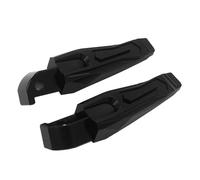 Estriberas para Motocicleta Pedal Trasero para Motocicleta para Yamaha XMAX300, Xmax 300, XMAX250, Años 2017 A 2024.(NO l Black)