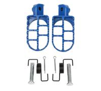 Estriberas Para Motocicleta Reposapiés | Para Yamaha PW50 PW80 TW200 PW 50 80 TW 200 LIANGYIMEI(Blue)