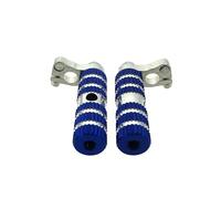 Estriberas para Motocicleta Reposapiés Reposapiés para 2 Tiempos 47cc 49cc MTA1 MTA2 para Pedal De Carretera, Pedal Antideslizante, para Pedal De Carretera con(Blue)